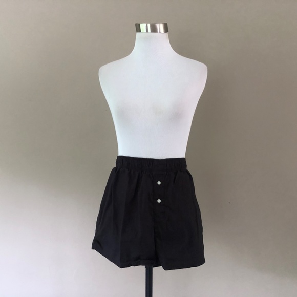 PINK Black Sleep Shorts Medium - Picture 3 of 8